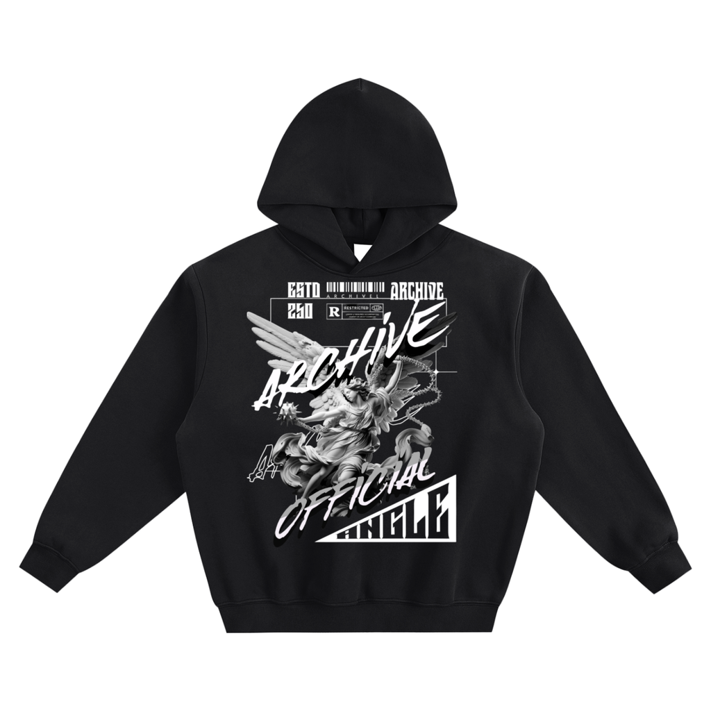 Fleeced Boxy Hoodie